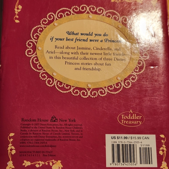 DISNEY My best friend is a princess book - Picture 2 of 2